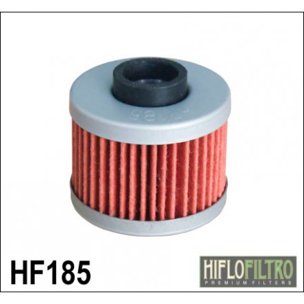 HF185 Filtre à huile HIFLOFILTRO HF185 PEUGEOT 125 SATELIS, JET FORCE, ELYSEO, ELYSTAR-APRILIA 125 LEONARDO 96-04 , SCARABEO 99-