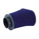 175210 FILTRE A AIR TOP PERF TPR FACTORY BIG MOUSSE BLEU DIAM 46-49-52-55-58-62mm FIXATION DROITE (LIVRE AVEC ADAPTATEURS) 2 Gén