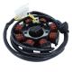 168535 STATOR ALLUMAGE ADAPTABLE MOTEUR KYMCO 125 MOVIE 1998-2006, AGILITY 2005-2013 (8 PÔLES) -SELECTION P2R- 2 Général P2R 