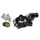 168774 COUVERCLE POMPE A EAU 50 A BOITE VOCA RACING POUR MINARELLI 50 AM6 NOIR 2 Général | Fp-moto.com garage moto albi atel