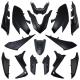 162392 CARROSSERIE-CARENAGE MAXISCOOTER ADAPTABLE YAMAHA 530 TMAX 2017-2019 NOIR MAT (KIT 15 PIECES) 2 Général | Fp-moto.com