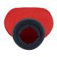 175207 FILTRE A AIR TOP PERF TPR FACTORY BIG MOUSSE ROUGE DIAM 28-32-36-39-43mm FIXATION DROITE (LIVRE AVEC ADAPTATEURS) 2 Génér