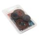 170220 JOINT SPI EMBIELLAGE ET POMPE A EAU 50 A BOITE ADAPTABLE DERBI 50 SENDA, GPR - GILERA 50 SMT, RCR (2 VITON) (PRO-SERIES)