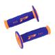 170776 REVETEMENT POIGNEE PROGRIP OFF ROAD 791 DOUBLE DENSITE BASE FLUO ORANGE-BLEU 115mm (PAIRE) (CROSS-MX) 2 Général | Fp-