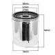 157339 FILTRE A HUILE MOTO ADAPTABLE HARLEY-DAVIDSON 1340 FL-FLST-FXR-ELECTRA-LOW RIDER-TOUR GLIDE, 1450 DYNA, 1584 FXST (76x92m