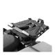 176526 PLATINE A POUR TOP CASE SHAD ALUMINIUM NOIR AVEC KIT VISSERIE COMPATIBLE GAMME TERRA TR48-TR37 ET LES SH59X-SH58X-SH50-SH