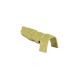 177954 COSSE ELECTRIQUE LAITON NON ISOLEE CYLINDRIQUE MALE DIAM 4mm POUR FIL 1.00 A 2.50mm2 (VENDU AU SACHET DE 100 PIECES) -S