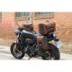 179084 SACOCHE CAVALIERE LATERALE SHAD SR28 CAFE RACER IMPERMEABLE MARRON 27L (fixation SR SIDE BAG HOLDER vendue séparément) 