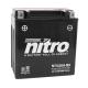 178169 BATTERIE 12V 17 Ah NTX20A-BS NITRO MF SANS ENTRETIEN AVEC PACK ACIDE (Lg150xL87xH161mm) 2 Général | Fp-moto.com gara