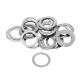 177195 RONDELLE DE CALAGE VARIATEUR ADAPTABLE PIAGGIO 50 ZIP 2T ET 4T, TYPHOON, NRG (DIAM 14,8x20mm) (JEU DE 32 RONDELLES) -SEL