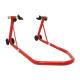 160221 LEVE-BEQUILLE MOTO STAND P2R ARRIERE UNIVERSEL ACIER ROUGE 2 Général | Fp-moto.com garage moto albi atelier reparatio