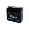 Batterie Unibat CB20-12-FA Pour Véhicule Electrique LxlxH : 181x77x167 - 12V/20Ah
