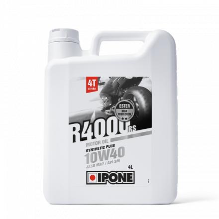 Huile Ipone R4000RS 4 Temps 10W40 (4 litres)