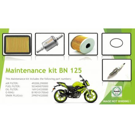 Kit entretien Benelli BN 125 (2017 2018 2019 2020 2021 2022)