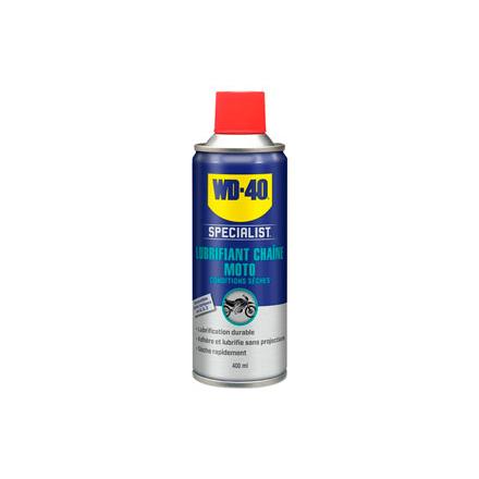 Spray lubrifiant SPECIALIST MOTO LUBRIFIANT CHAÎNE WD-40 (400ml)
