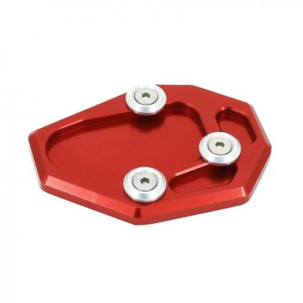 181590 EXTENSION-AGRANDISSEUR BEQUILLE MOTO POUR YAMAHA 700 MT-07, 600 XJ6, FZ6 ALU CNC ANODISE ROUGE -AVOC- 2 Général AVOC 