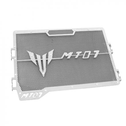 181553 GRILLE DE RADIATEUR MOTO POUR YAMAHA 700 MT-07, TRACER INOX GRILLE NOIR AVEC MOTIF -AVOC- 2 Général AVOC | Fp-moto.co