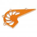 PROTEGE-CACHE PIGNON MOTO POUR KTM 125 DUKE ALU CNC ANODISE ORANGE -AVOC-