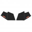 AUTOCOLLANT RESERVOIR ANTI-DERAPANT MOTO POUR KTM 125 DUKE NOIR AVEC MOTIF (PAIRE) -AVOC-