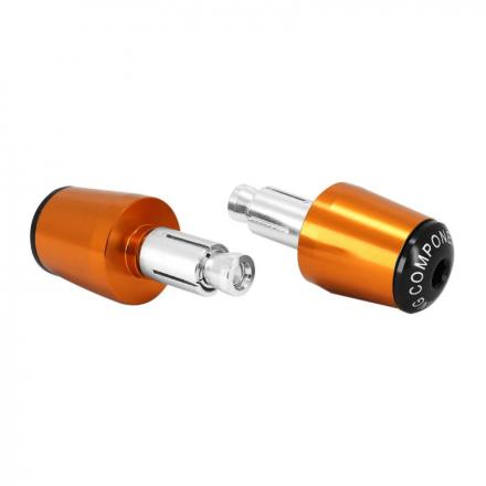 181837 EMBOUT DE GUIDON MOTO POUR KTM 125 DUKE ALU ANODISE ORANGE (PAIRE) -AVOC- 2 Général AVOC | Fp-moto.com garage moto al