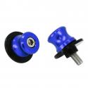 DIABOLO MOTO AVOC POUR YAMAHA 700 MT-07 M8 ALU ANODISE BLEU (PAIRE)