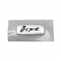 "AUTOCOLLANT-STICKER-DECOR ""I-GET"" ORIGINE PIAGGIO -2H001199-"