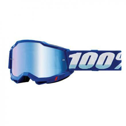 175109 MASQUE-LUNETTES CROSS 100% ADULTE ACCURI 2 ESSENTIAL BLEU ECRAN MIROIR ANTI-BUEE-ANTI-RAYURES 2 Général | Fp-moto.com