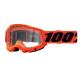 175116 MASQUE-LUNETTES CROSS 100% ADULTE ACCURI 2 ESSENTIAL ORANGE FLUO ECRAN TRANSPARENT ANTI-BUEE-ANTI-RAYURES 2 Général |