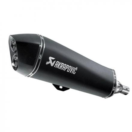 178102 POT MAXISCOOTER AKRAPOVIC POUR PIAGGIO 400 MP3 RST, LT 2008>2013, 500 MP3 LT, HPE 2008>2016-GILERA 500 FUOCO 2007>2016 (S