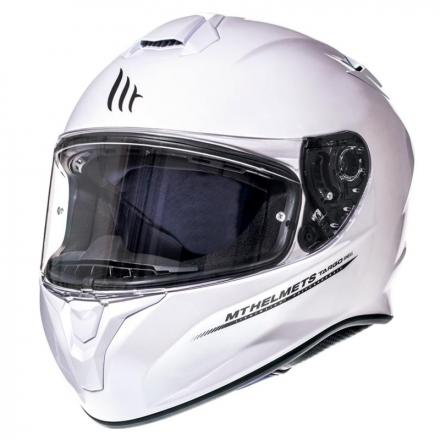 180946 CASQUE INTEGRAL MT TARGO UNI BLANC BRILLANT M (SIMPLE ECRAN PINLOCK READY) 2 Général | Fp-moto.com garage moto albi