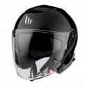 CASQUE JET MT THUNDER 3 SV DOUBLE ECRANS UNI NOIR BRILLANT XXL (2XL)