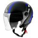 181006 CASQUE JET MT STREET SCOPE NOIR-BLEU BRILLANT S 2 Général | Fp-moto.com garage moto albi atelier reparation