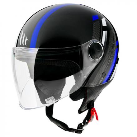 181006 CASQUE JET MT STREET SCOPE NOIR-BLEU BRILLANT S 2 Général | Fp-moto.com garage moto albi atelier reparation