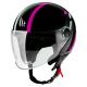 181010 CASQUE JET MT STREET SCOPE NOIR-ROSE BRILLANT XS 2 Général | Fp-moto.com garage moto albi atelier reparation