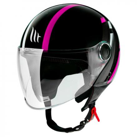 181010 CASQUE JET MT STREET SCOPE NOIR-ROSE BRILLANT XS 2 Général | Fp-moto.com garage moto albi atelier reparation