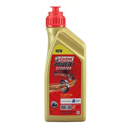 182600 HUILE MOTEUR 4 TEMPS CASTROL POWER 1 SCOOTER 4T 0W30 (1 L) 100% SYNTHETIQUE 2 Général | Fp-moto.com garage moto al