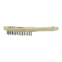 BROSSE DE DECAPAGE ACIER BOIS HPX