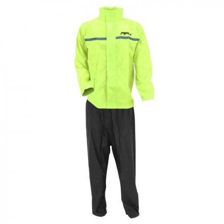 182962 VETEMENT DE PLUIE MPH TEMPEST POLYESTER JAUNE FLUO-NOIR L (PACK VESTE + PANTALON) 2 Général | Fp-moto.com garage mo