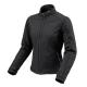 183323 BLOUSON MOTO PRINTEMPS-ETE FEMME TUCANO OVETTA CE NOIR RESPIRANT, DEPERLANT, COUPE-VENT T40 (L) CERTIFIE CE-CLASSE A (SE