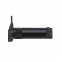 POIGNEE DE STARTER CHOKE AVEC LOQUET SCOOT-50 A BOITE-MOTO CORP ALU-LOQUET TECHNOPOLYMERE NOIR (A MONTER AVEC UN COLLIER) -DOMI
