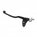 POIGNEE-LEVIER D'EMBRAYAGE MOTO F.28 RACING ALU NOIR -DOMINO ORIGINE-