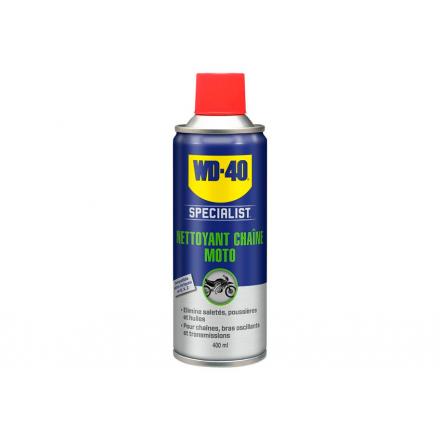 Spray lubrifiant SPECIALIST MOTO NETTOYANT CHAINE WD-40 (400ml)