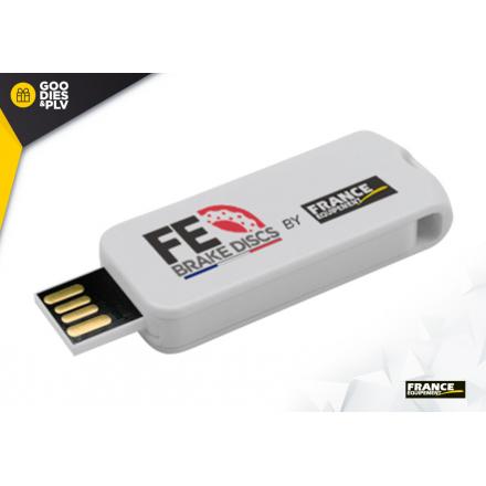 Cle USB FE Brake Discs - Fond blanc memoire 4 Go Goodies FE