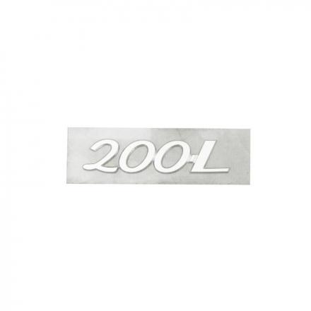 83680 "AUTOCOLLANT-STICKER-DECOR ""200L"" ORIGINE PIAGGIO 200 GRANTURISMO 2005- -620528-" 2 Général | Fp-moto.com garage mot