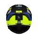 180940 CASQUE INTEGRAL MT THUNDER 4 SV ERGO BLEU BRILLANT XXL (2XL) (DOUBLE ECRANS AVEC ECRAN SOLAIRE - PINLOCK READY) (NOUVELLE