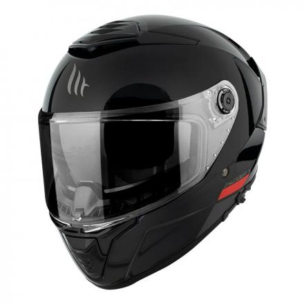 199128 CASQUE INTEGRAL MT THUNDER 4 SV UNI NOIR BRILLANT S (DOUBLE ECRANS AVEC ECRAN SOLAIRE - PINLOCK READY) (NOUVELLE HOMOL