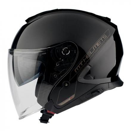 180962 CASQUE JET MT THUNDER 3 SV DOUBLE ECRANS UNI NOIR BRILLANT XXXL (3XL) 2 Général | Fp-moto.com garage moto albi atelie