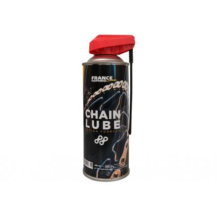 Spray CHAINE LUBE Graisse Blanche France Equipement (400ml)