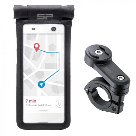 201250 SUPPORT SMARTPHONE-TELEPHONE MOTO SP CONNECT LT PACK-KIT COQUE UNIVERSEL NOIR SPC+ p2r catégorie | Fp-moto.com garage 