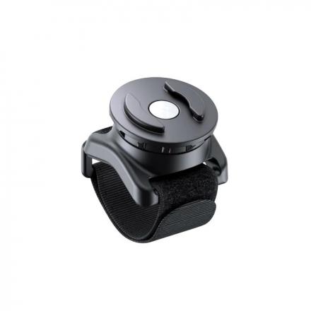 201264 SUPPORT SMARTPHONE-TELEPHONE MOTO-VELO SP CONNECT UNIVERSEL VENDU A L'UNITE FIXATION GUIDON VELCRO NOIR ORIENTABLE A 360°